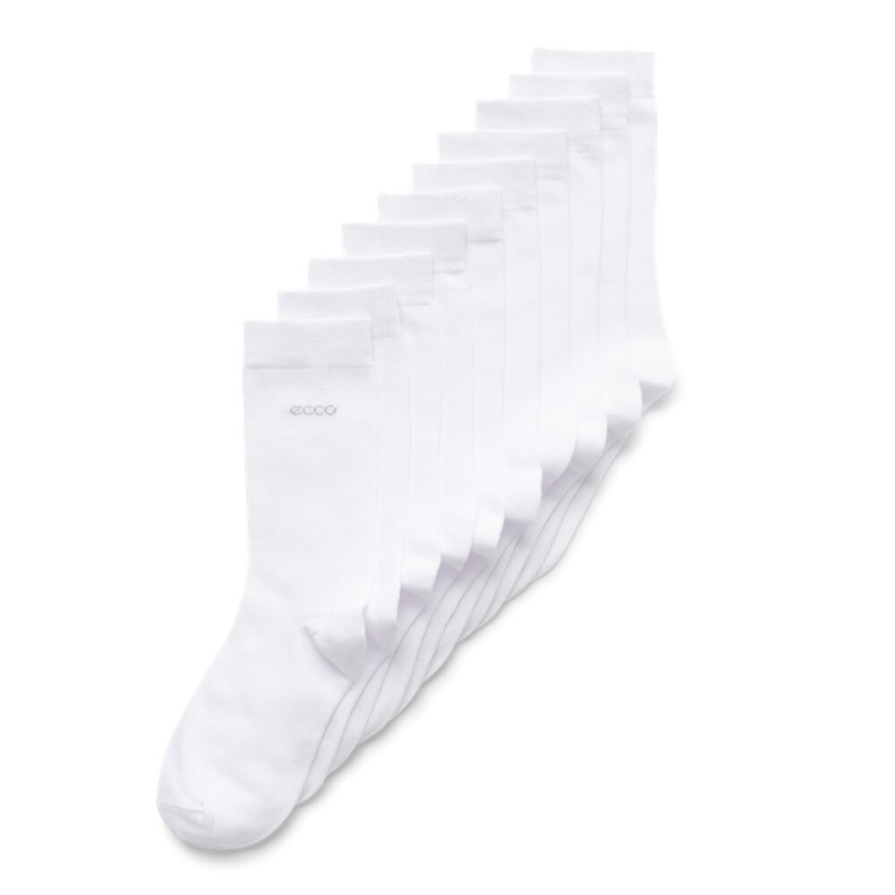 ECCO classic mid-cut 5 Pack sock